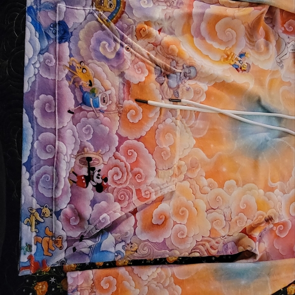 Brand New Divine Imagination Art Sherpa Art Hoodie - Picture 3 of 13